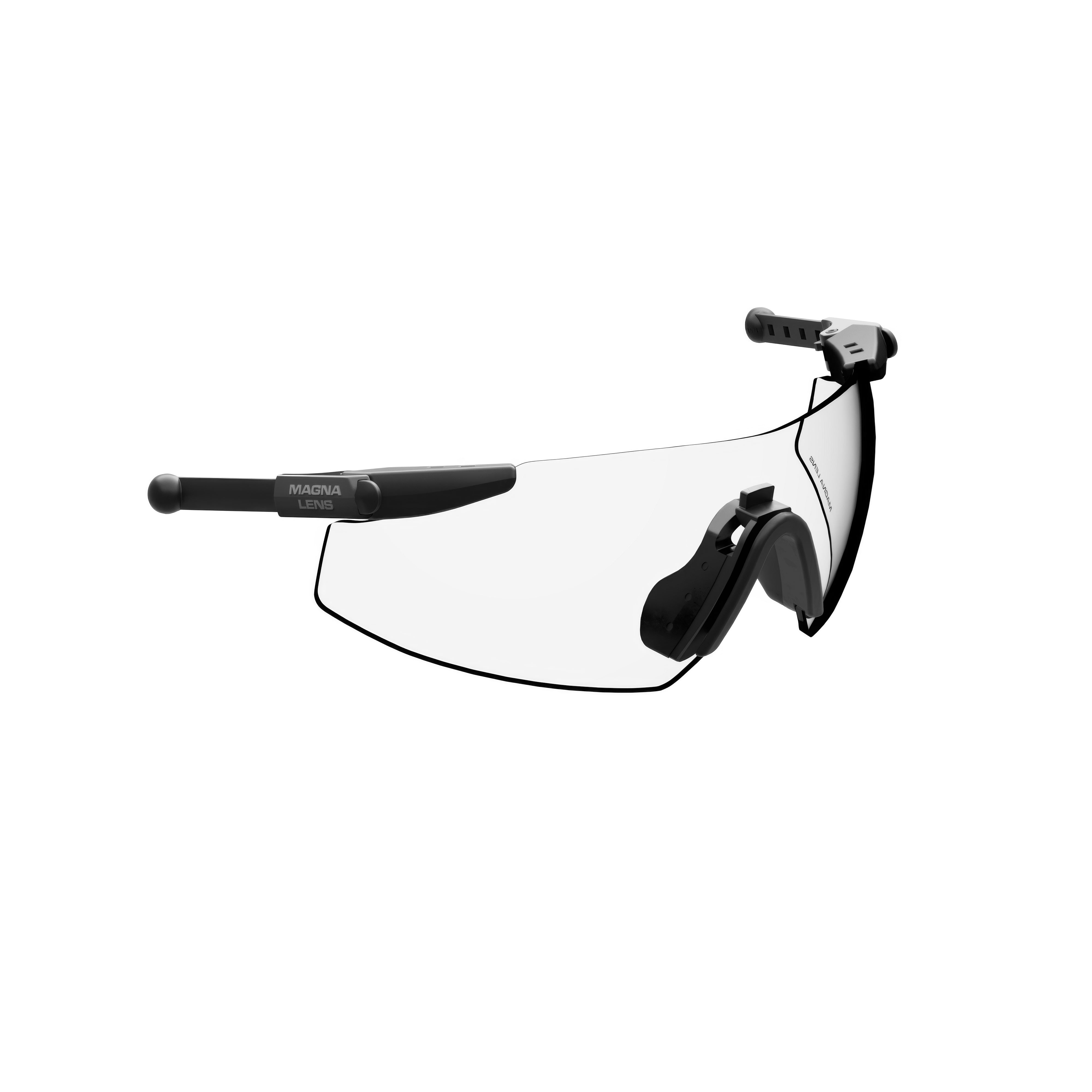 ML Pro Shooting Glasses with clear lens for indoor, low-light, and all condition shooting