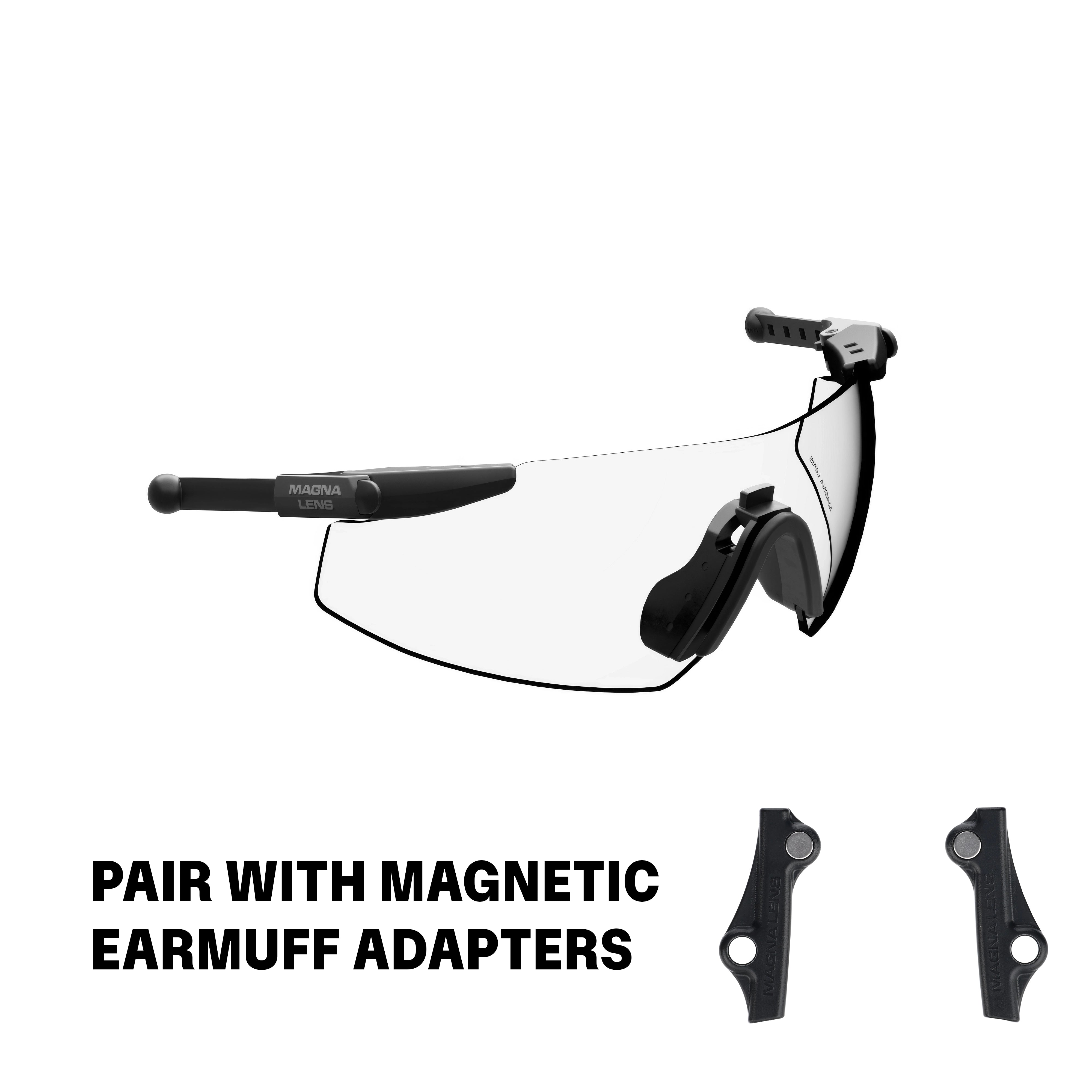 Buy ML Pro with magnetic earmuff adapters for your existing earmuffs