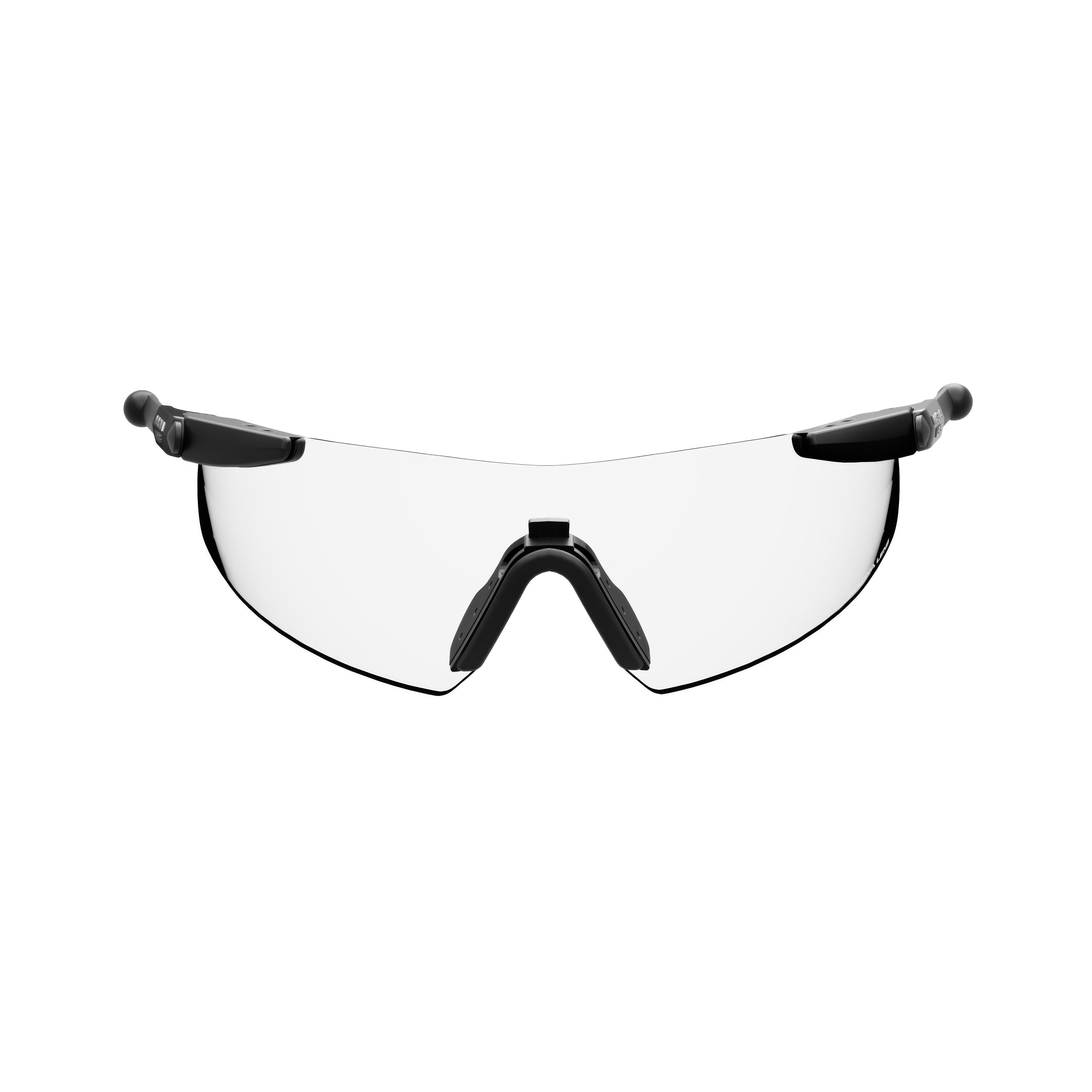 ML Pro Shooting Glasses with clear lens for indoor, low-light, and all condition shooting - Front View