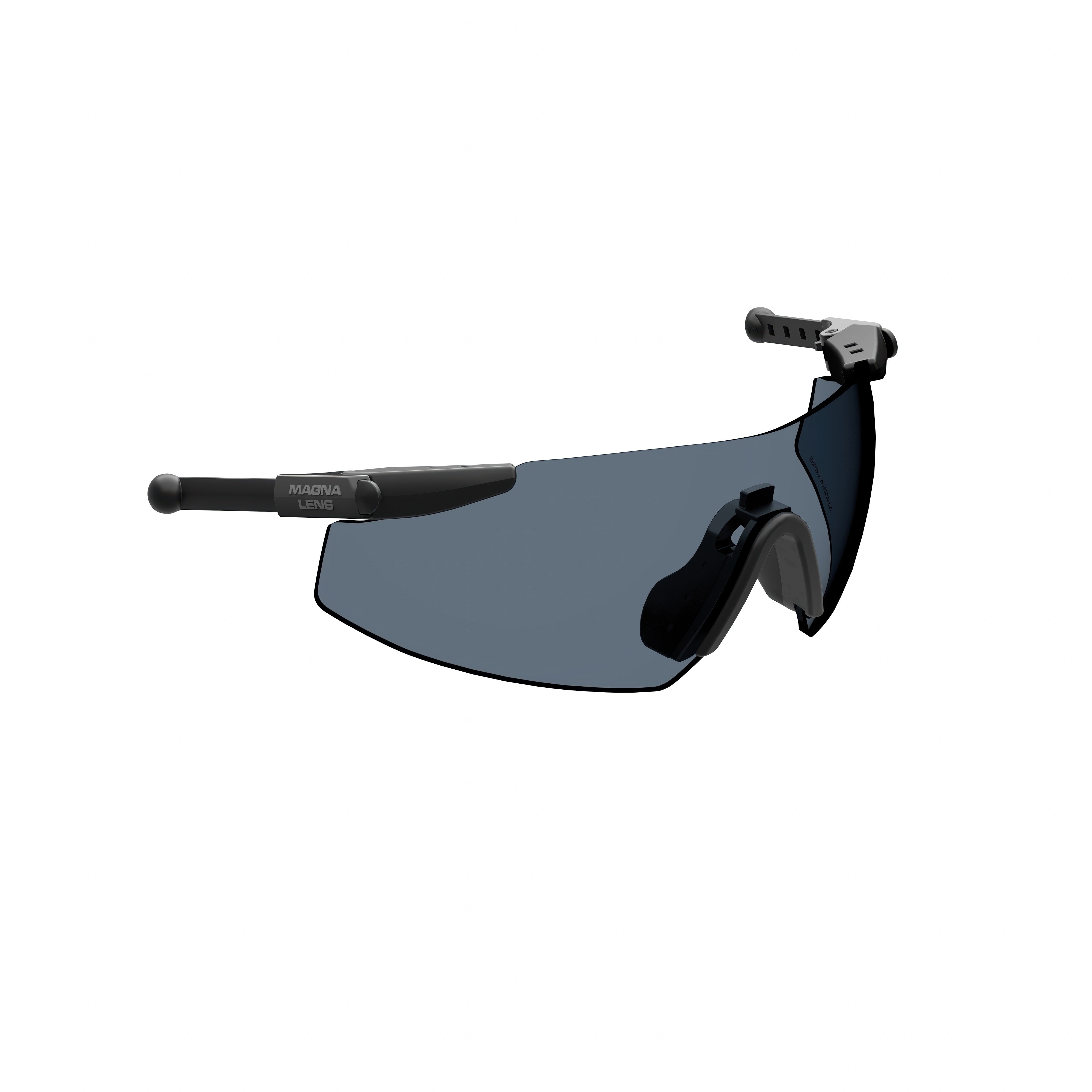 ML Pro Shooting Glasses with dark grey lens for bright outdoor environments