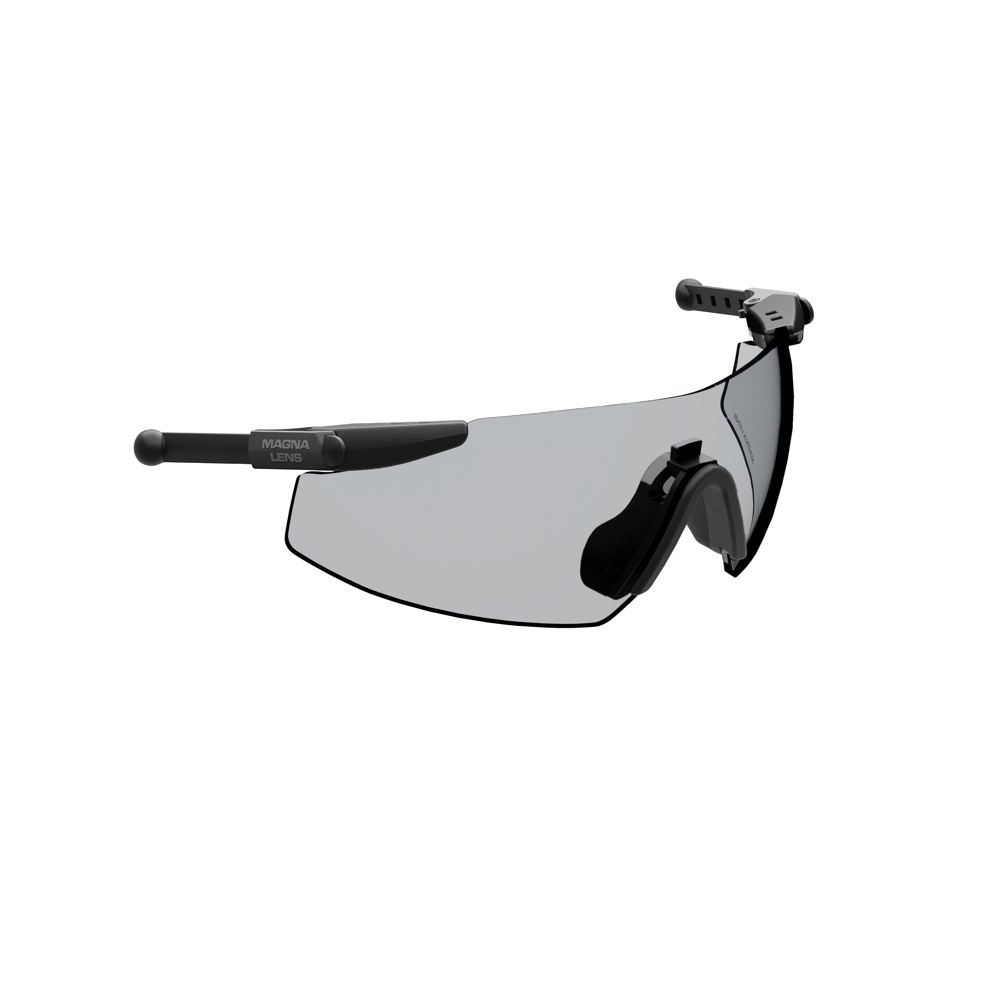 ML Pro Shooting Glasses with light grey lens for moderate sunlight conditions
