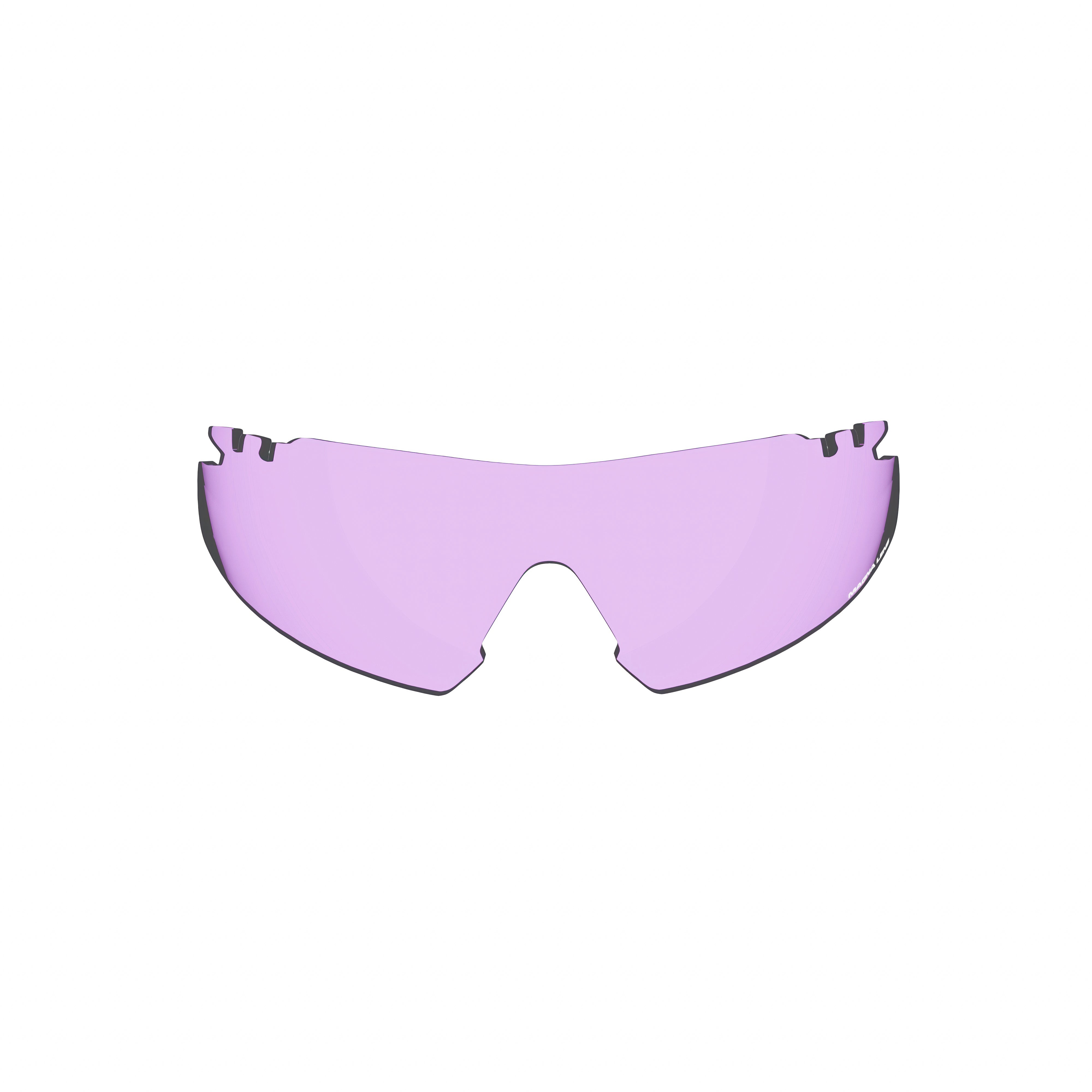 ML Pro light purple lens designed for improved orange target visibility against green backgrounds in moderate light environments