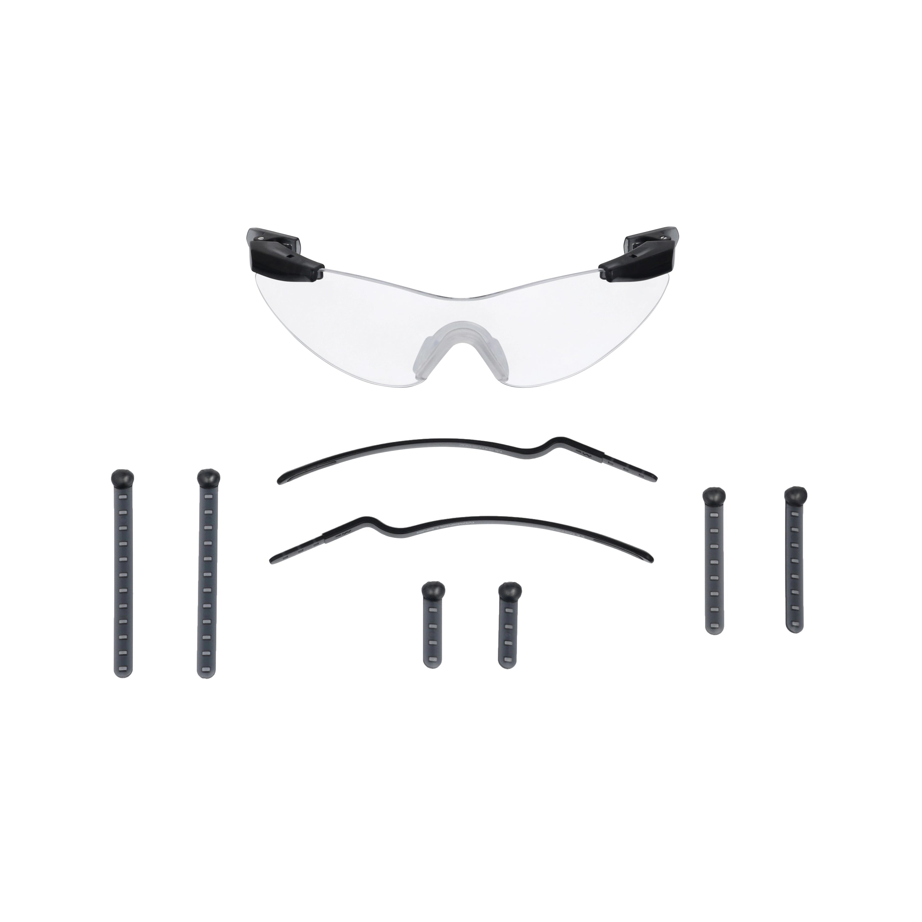Magna Lens® ComfortSafe® - Patented Magnetic Industrial Safety Glasses - Clear Lens