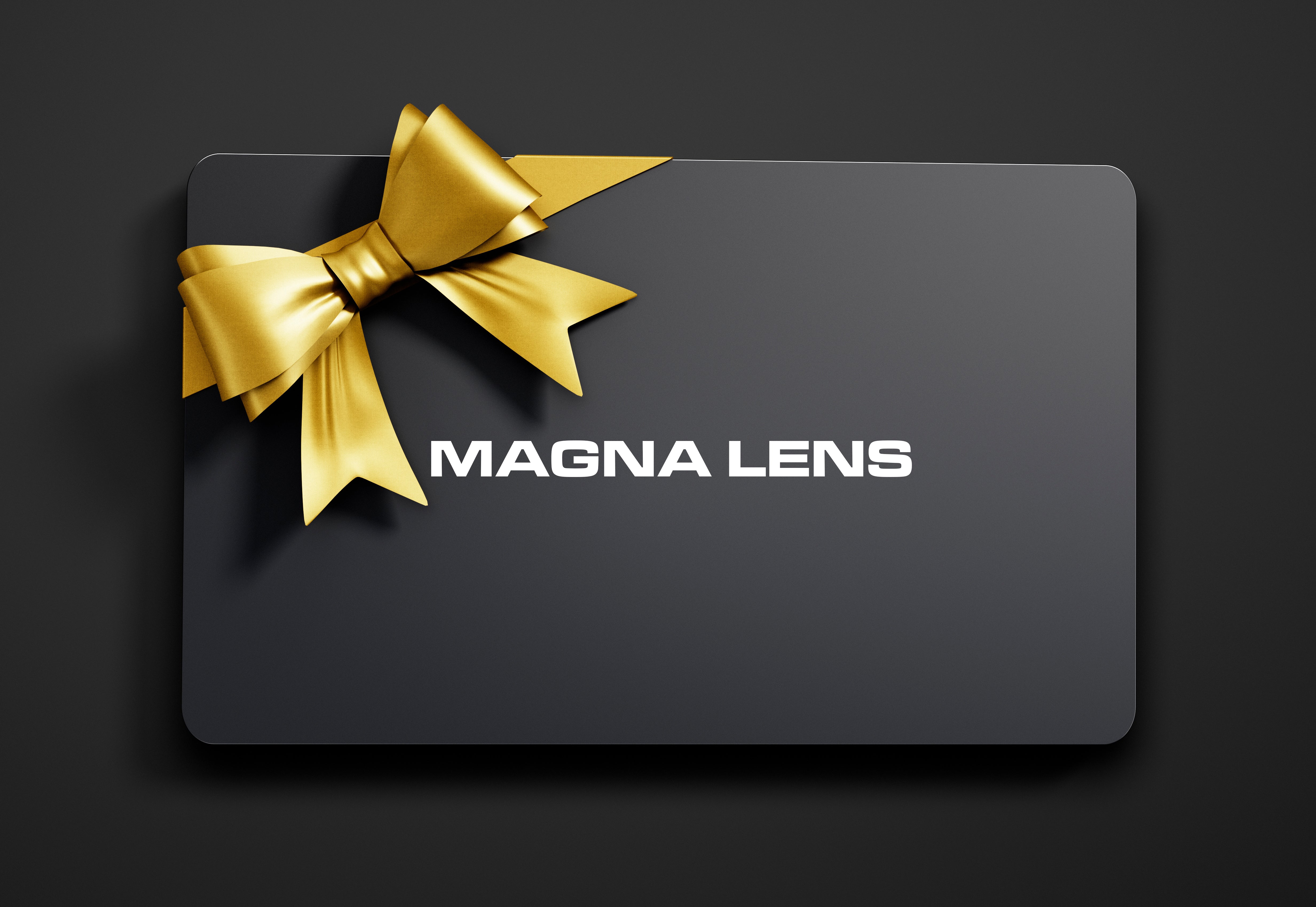 Magna lens gift card