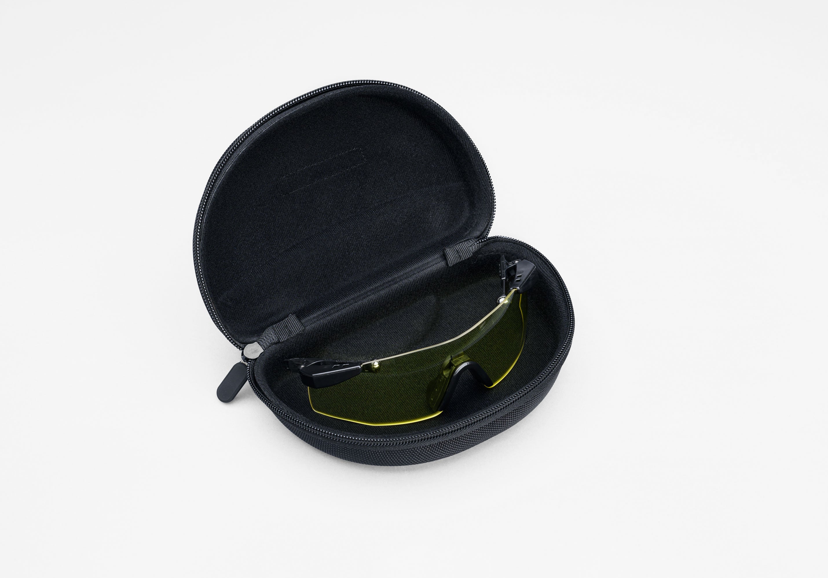 Magna Lens Rigid Zipper Case - Small - Open