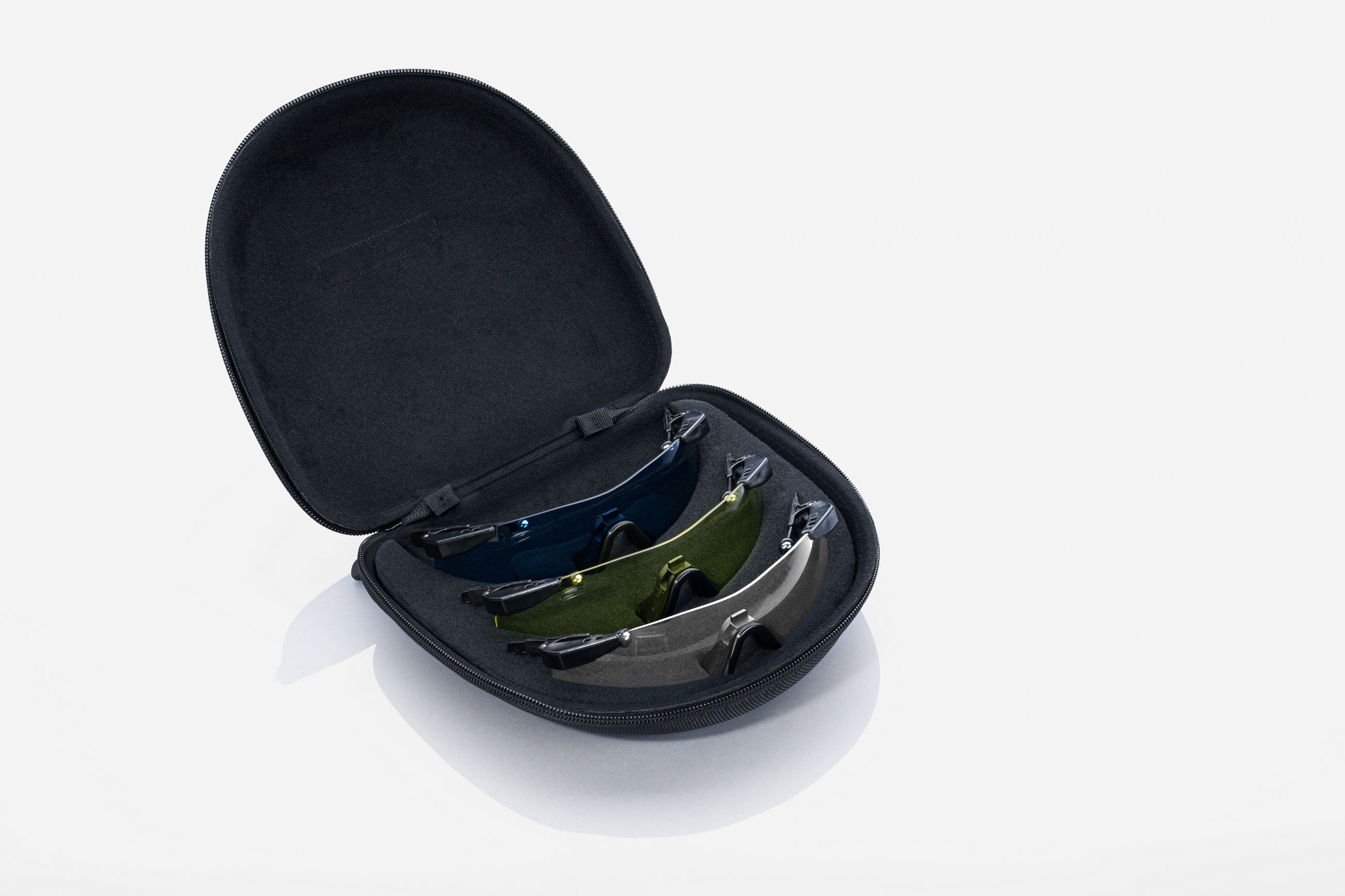 Custom Magna Lens® Rigid Zipper Case for 3 Sets of Eyewear