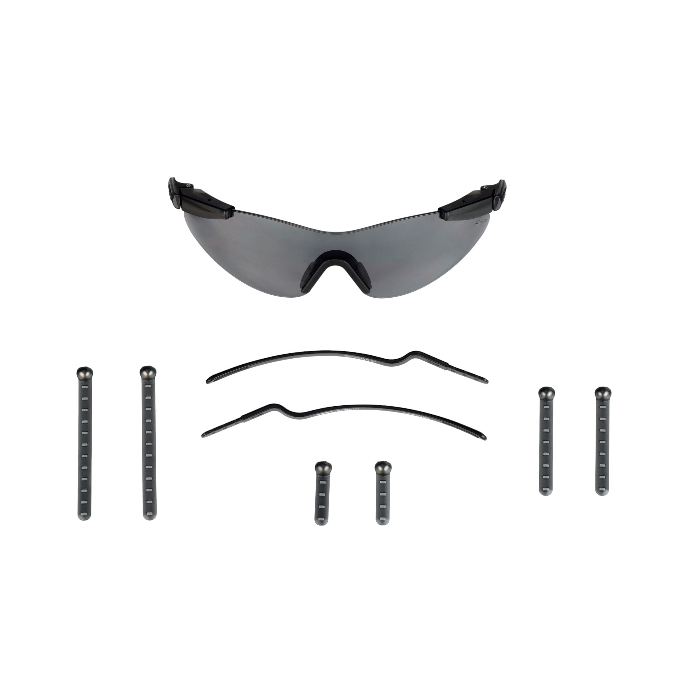 Magna Lens® ComfortSafe® - Patented Magnetic Industrial Protective Eyewear - Grey Lens