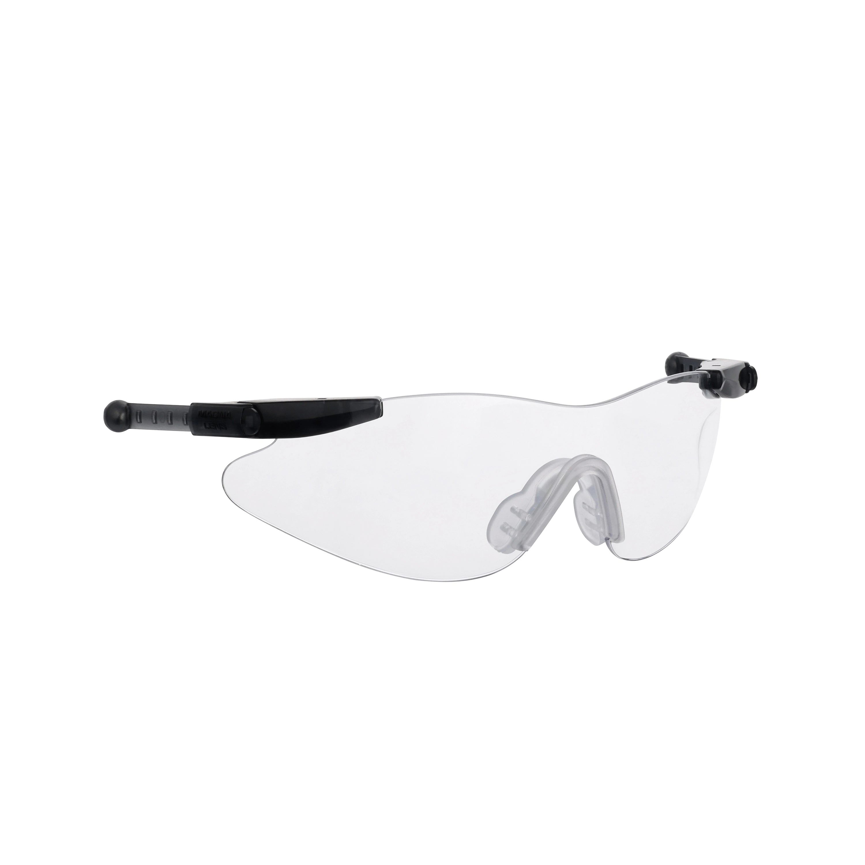 Magna Lens® ComfortSafe™ - Patented Magnetic Protective Eyewear (Frames with Set of 6 Lenses)