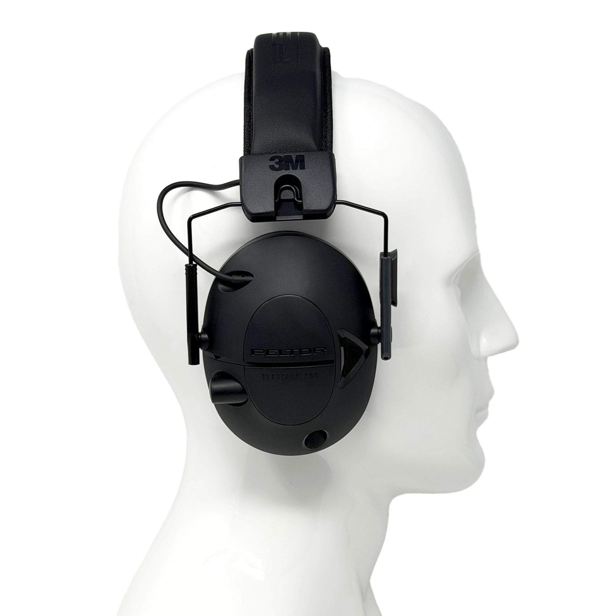 Magnetic Earmuff Adapters for 3M Peltor Tactical 100 Earmuffs - Side