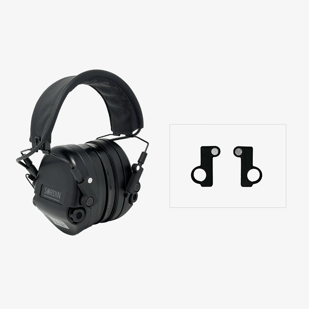 Magna Lens® Magnetic Earmuff Adapter Set for Sordin® Supreme Pro-X