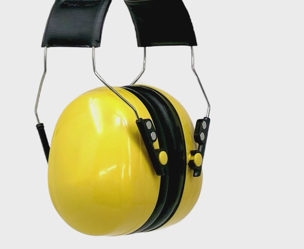 Magna Lens eyewear magnetically connecting directly to earmuffs